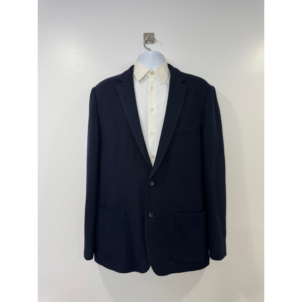 NWT J.Crew Men Blue Ludlow Slim Subalpino Wool Suit Jacket 44L